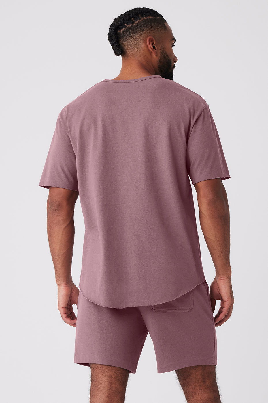 Society Crewneck Tee - Woodrose