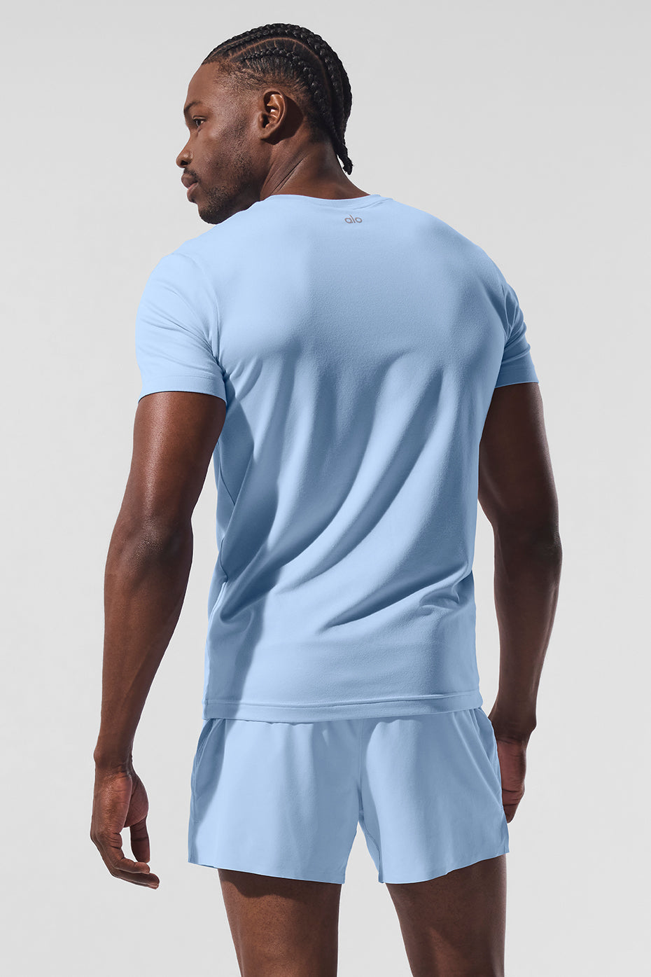 Conquer Reform Crewneck Short Sleeve - Seashell Blue