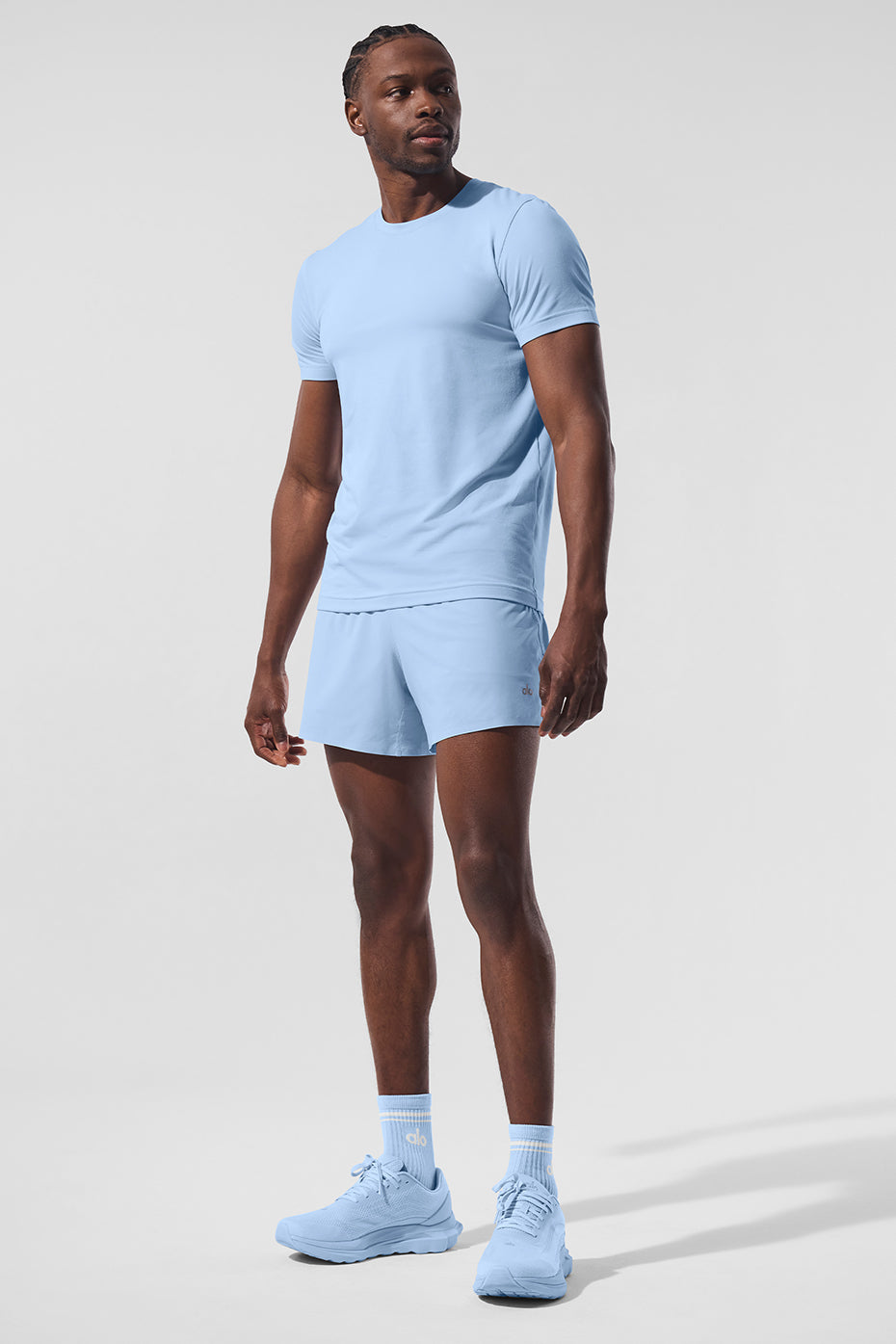 Conquer Reform Crewneck Short Sleeve - Seashell Blue