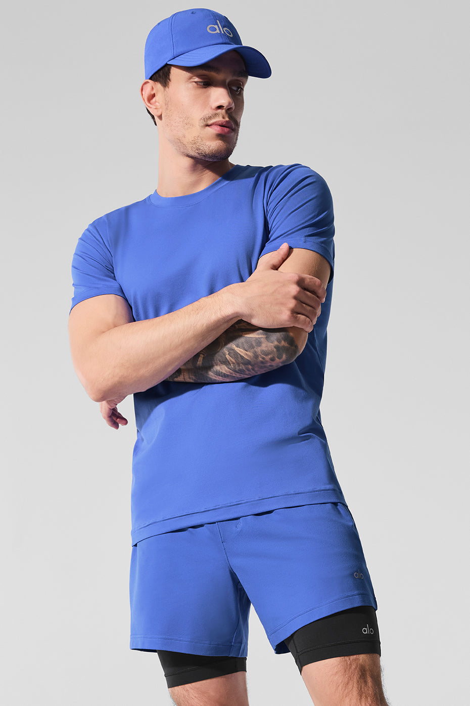 Conquer Reform Crewneck Short Sleeve - Marathon Blue