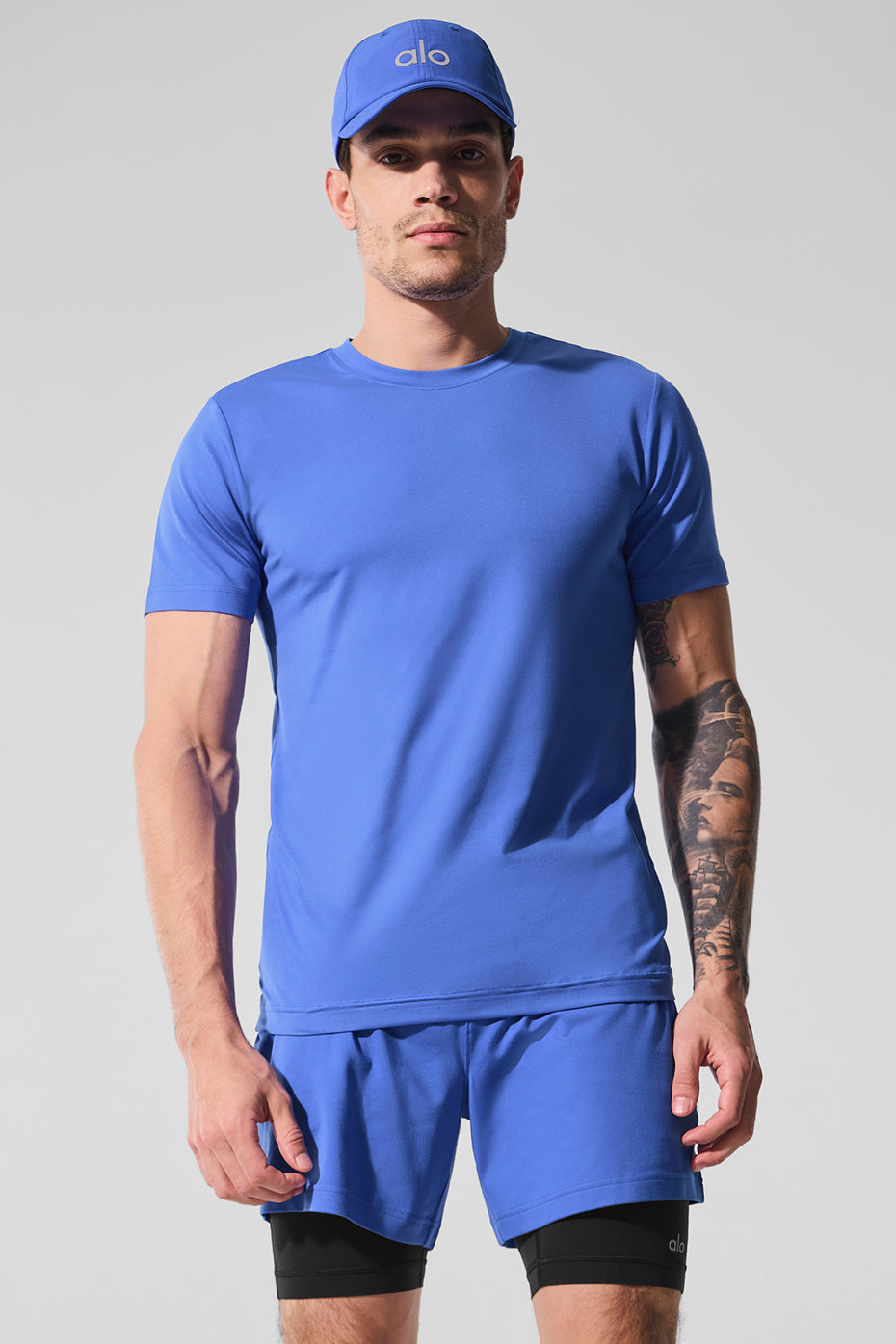 Conquer Reform Crewneck Short Sleeve - Marathon Blue