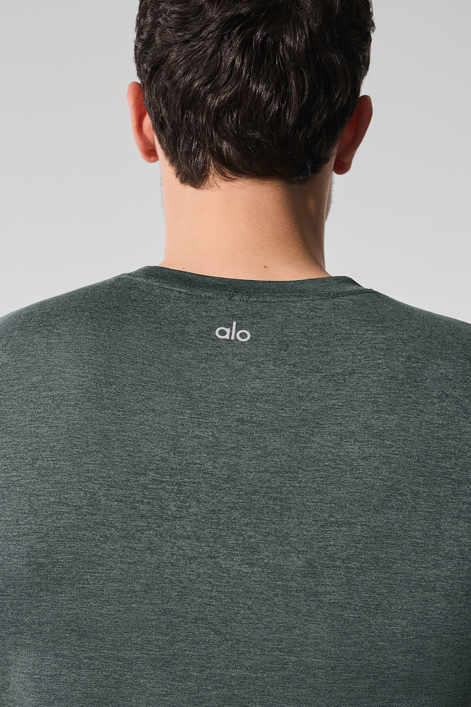 Conquer Reform Crewneck Short Sleeve - Charcoal Green Heather
