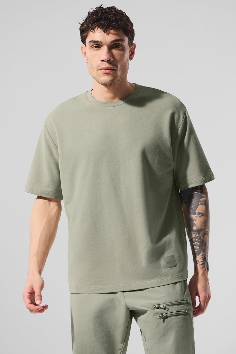 Double Take Short Sleeve - Limestone