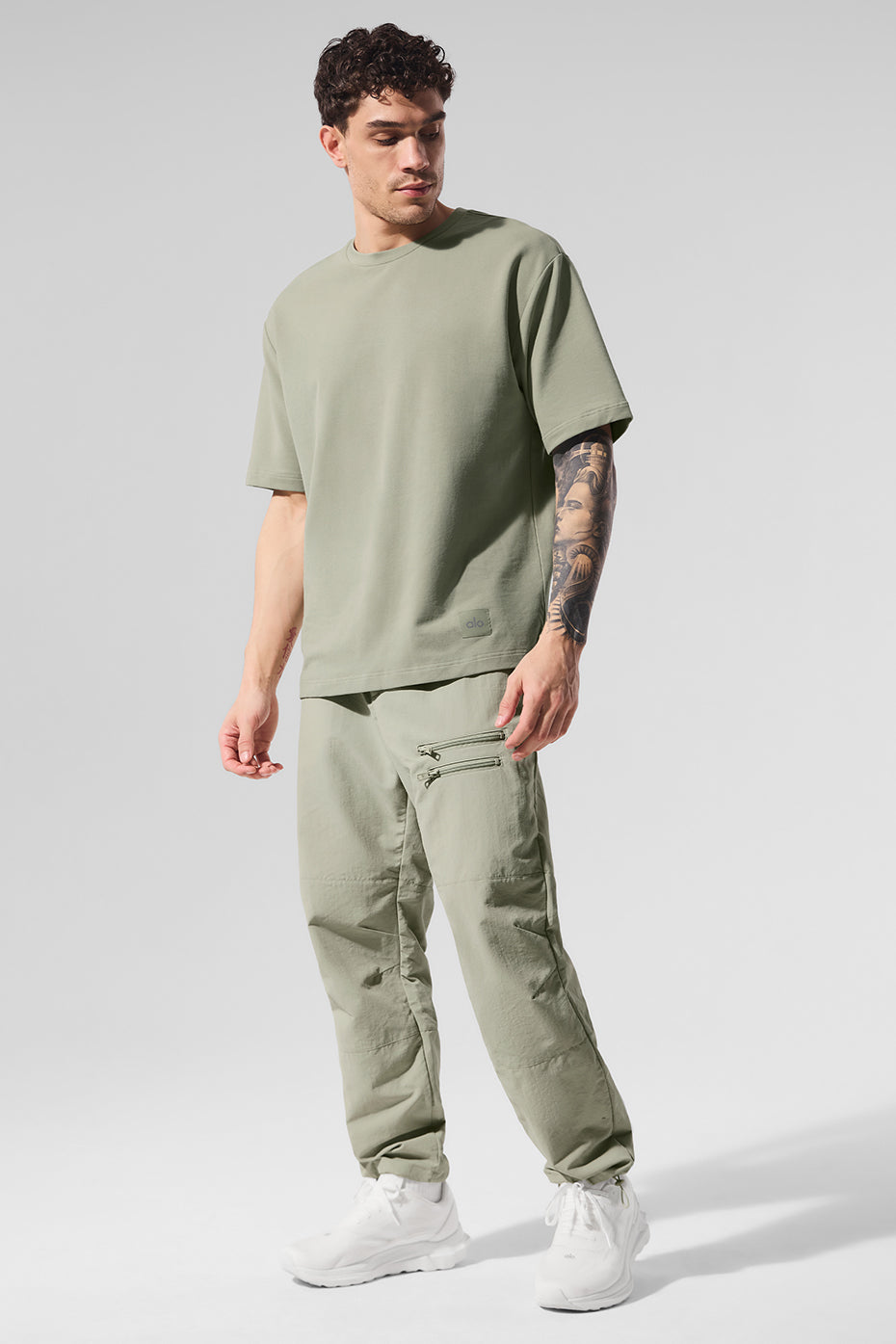 Double Take Short Sleeve - Limestone