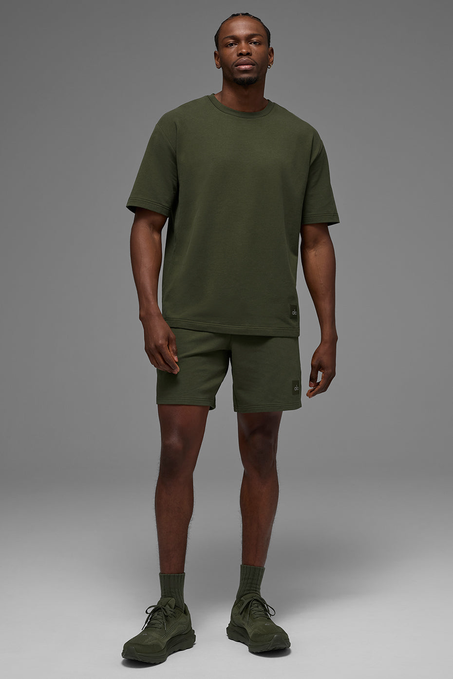 Double Take Short Sleeve - Green Olive