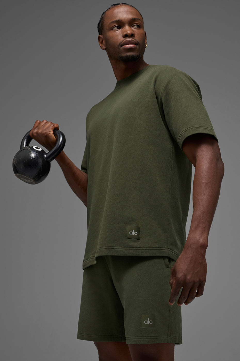 Double Take Short Sleeve - Green Olive
