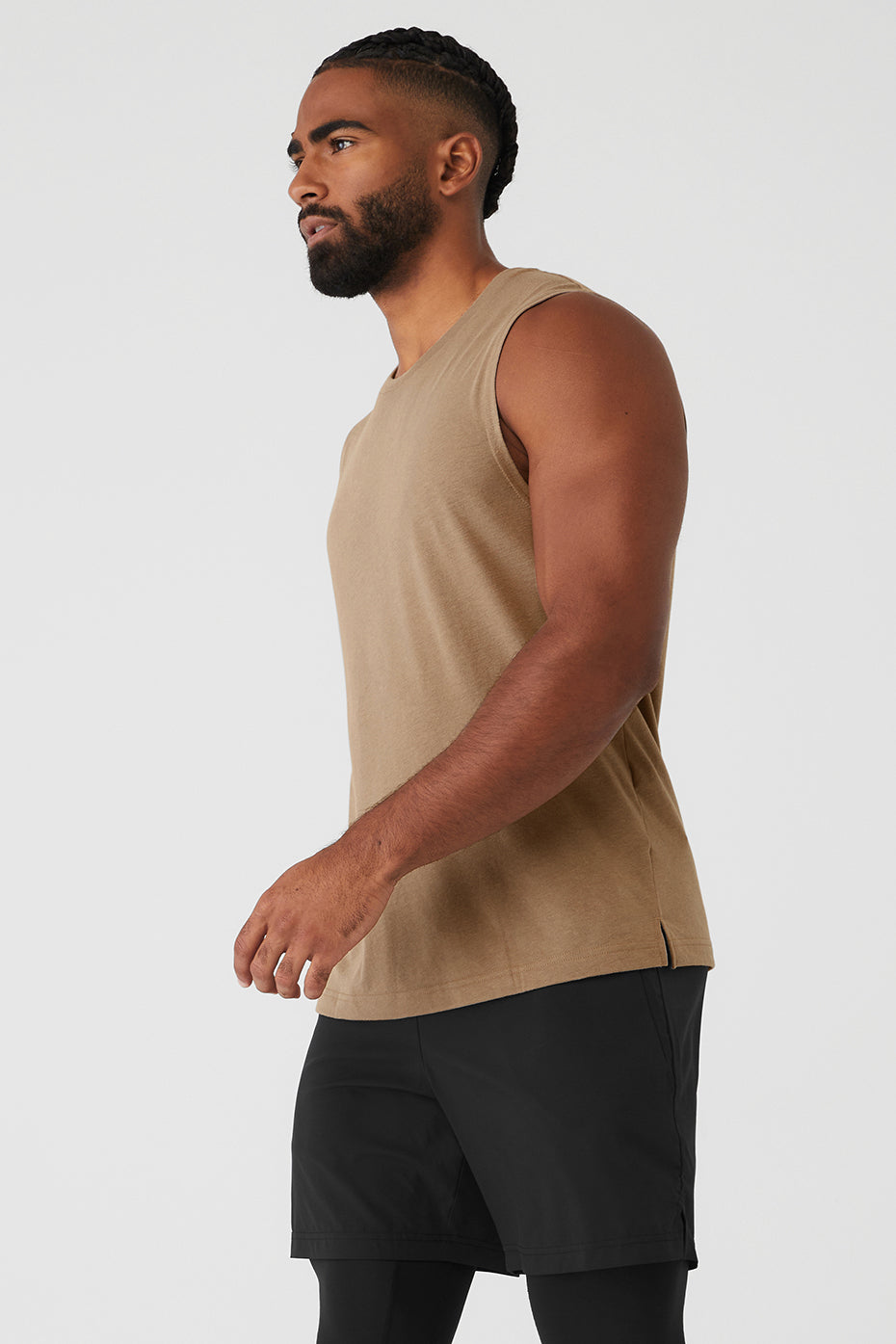 The Triumph Muscle Tank - Gravel