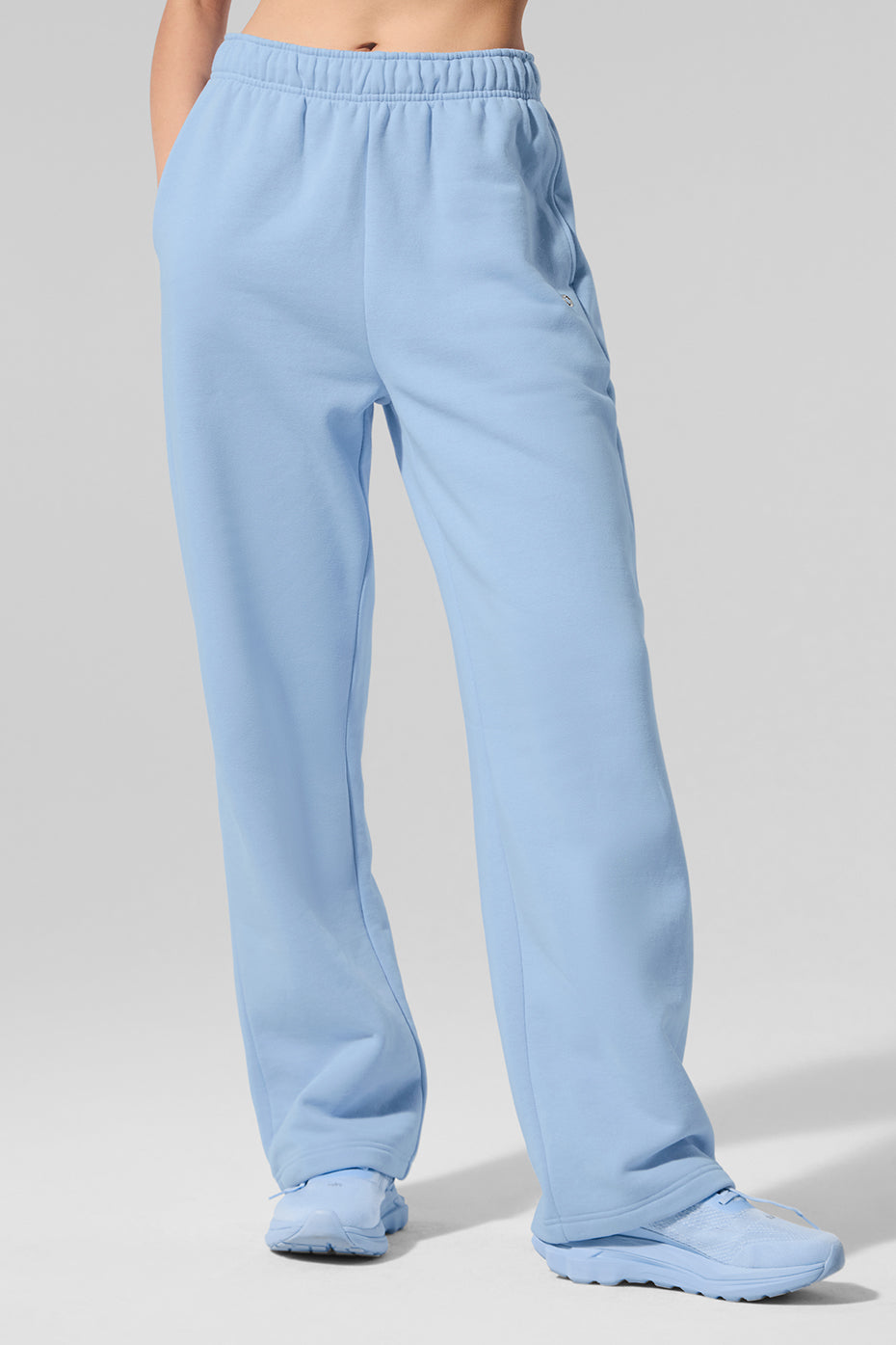 Accolade Straight Leg Sweatpant - Seashell Blue