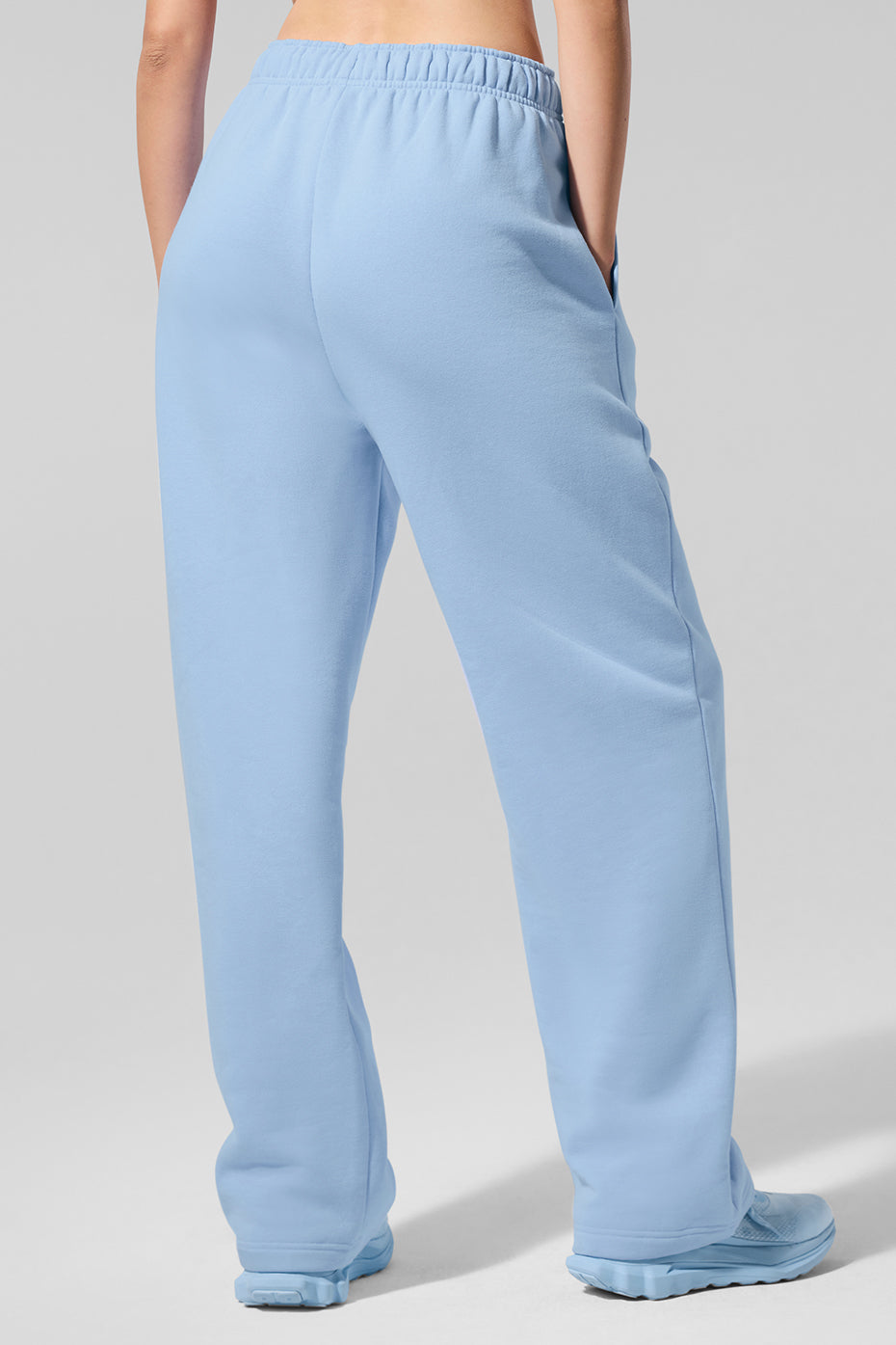 Accolade Straight Leg Sweatpant - Seashell Blue