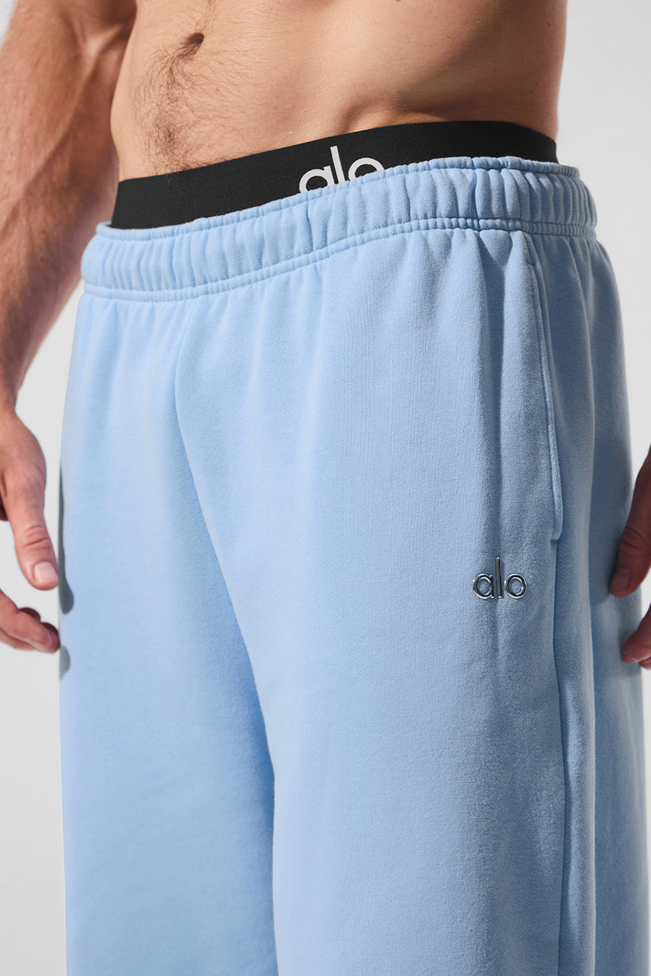 Accolade Straight Leg Sweatpant - Seashell Blue