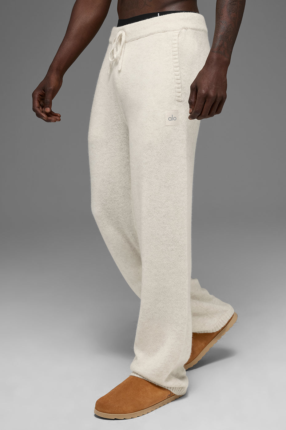 New Class Cashmere Sweatpant - Bone Heather