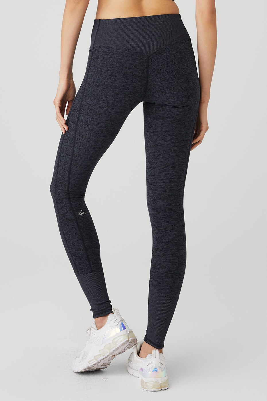 High-Waist Alosoft Lounge Legging - Rich Navy Heather