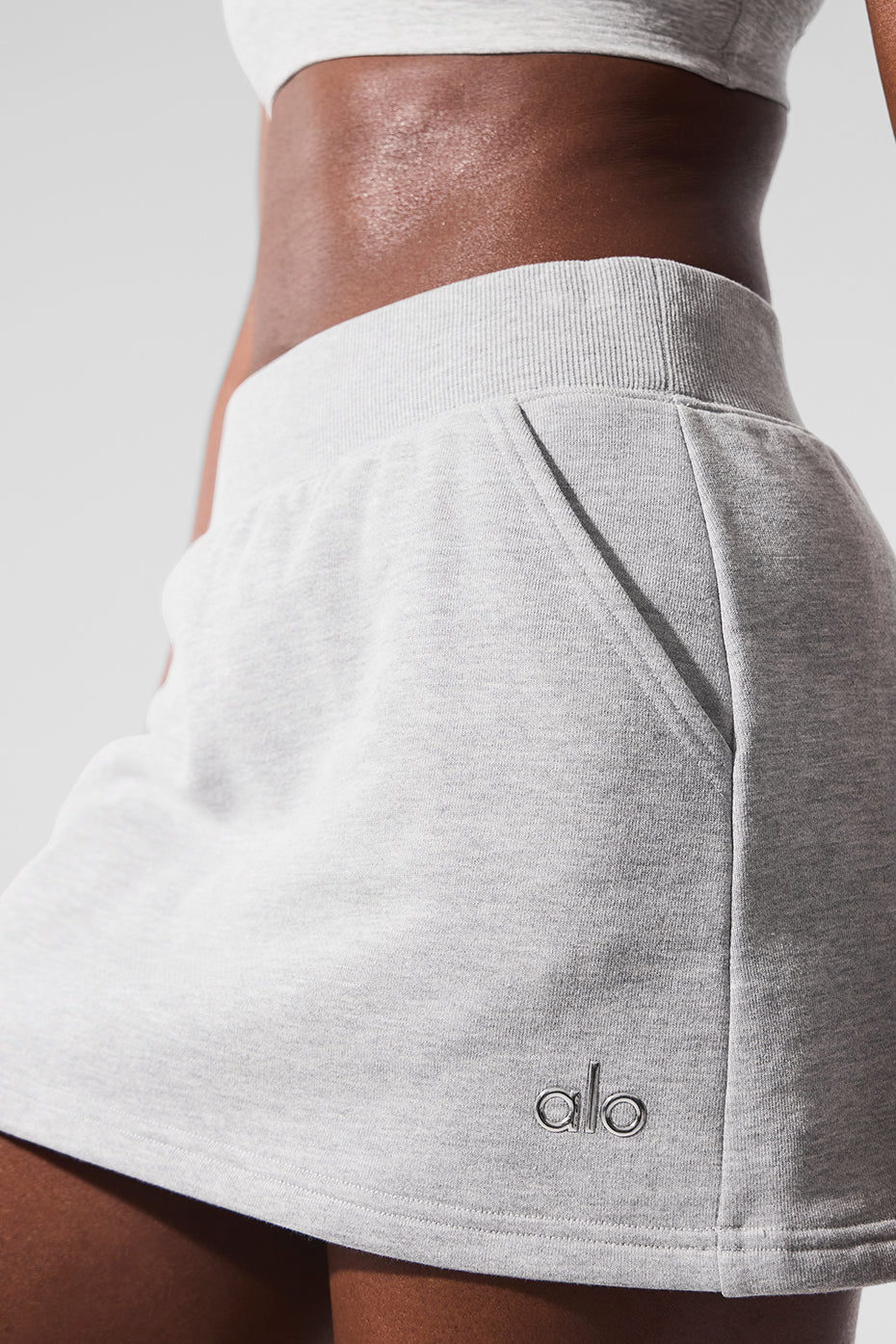 Accolade Skirt - Athletic Heather Grey