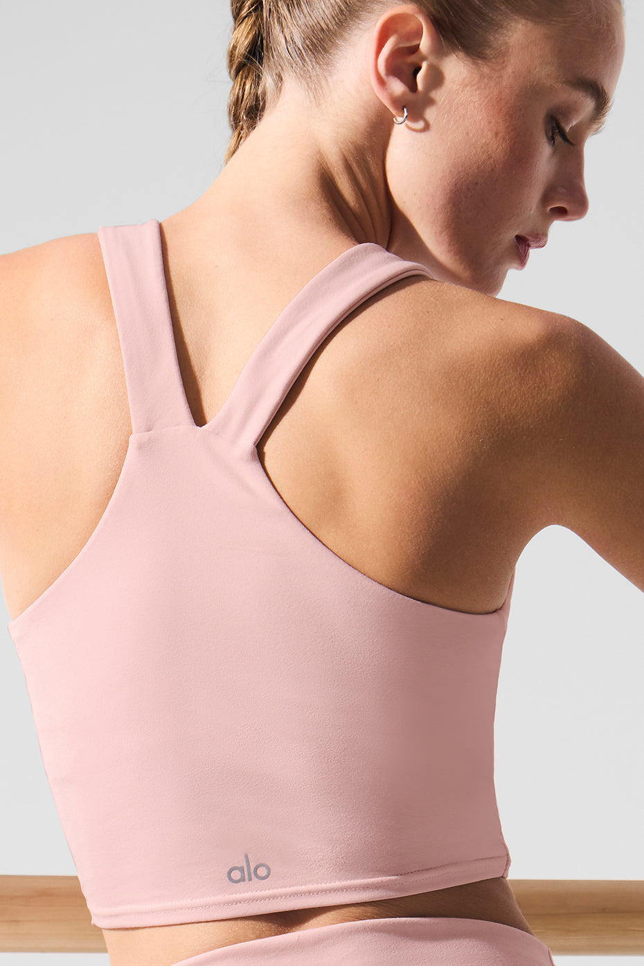 Airbrush Real Bra Tank - Pink Quartz